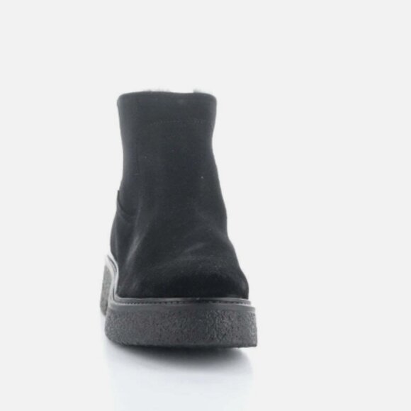 NEW BOS. & CO. Suede Scout Boots in black for women 1025 8m4 - Picture 4 of 10